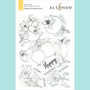 Altenew - Happy Pomegranates Stamp and Die