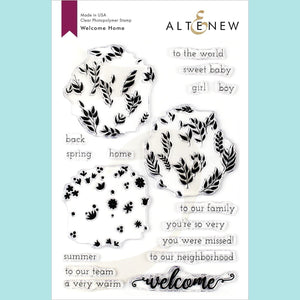 Altenew - Welcome Home Stamp and Die