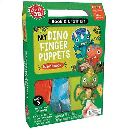 Klutz Jr. - My Dino Finger Puppets