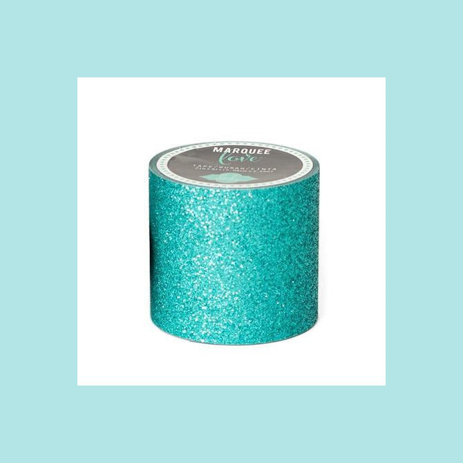 Light Sea Green American Crafts - Marquee Glitter Tape - hs - 2 - 8 Feet