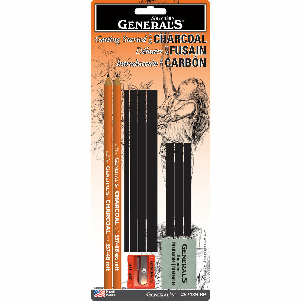 General's Charcoal Drawing Assortment