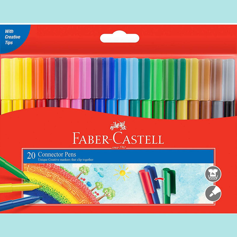Faber-Castell - Connector Pens - 20 Pack