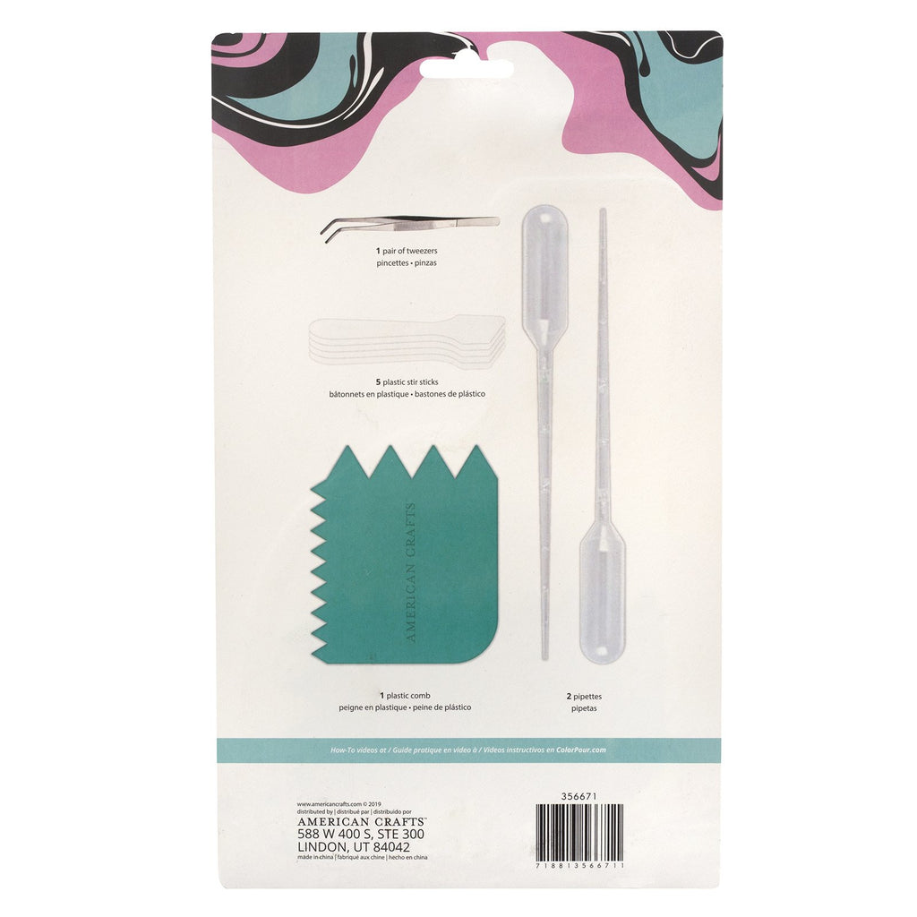 American Crafts - Color Pour Resin Tool Kit