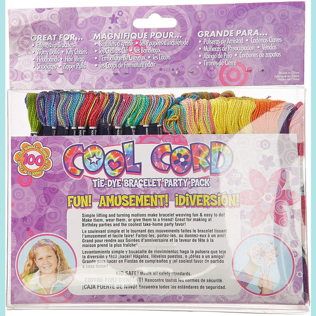 Janlynn - Cool Cord - Tie Dye Bracelet Party Pack