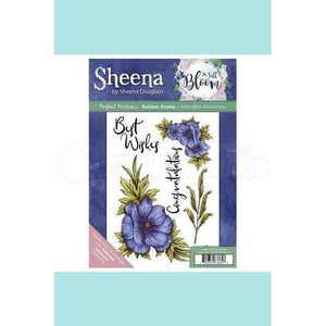 Sheena Douglass Perfect Partner In Full Bloom Stamp &  Dies - Adorable Anemone