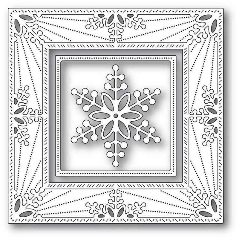 Memory Box - Bauble Snowflake Frame Craft Die