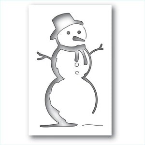 Memory Box - Charming Snowman Collage craft die