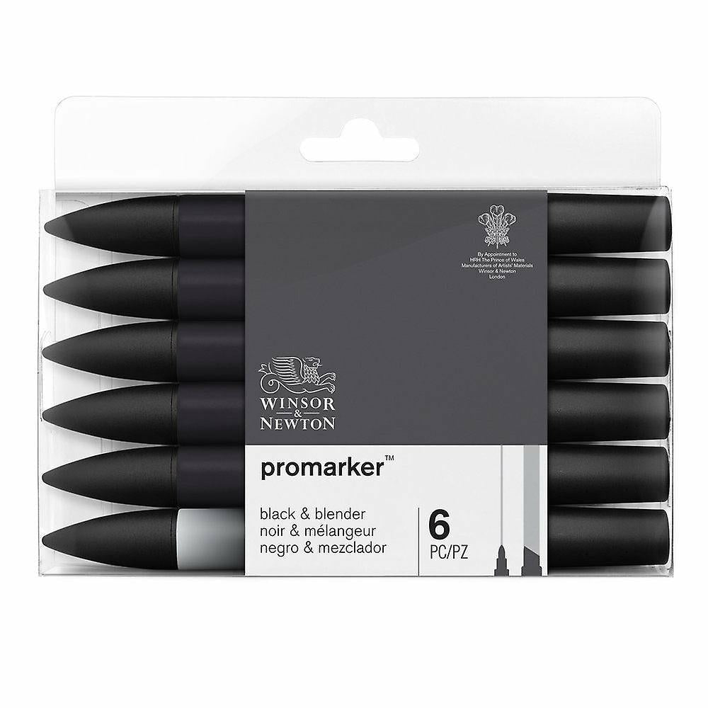 Winsor & Newton - ProMarker - 6 Neutral Tones (new packaging)