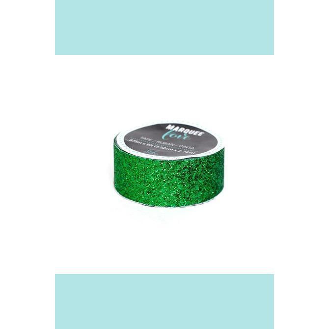 American Crafts - Heidi Swapp - Marquee Glitter Washi Tape - Dark Green