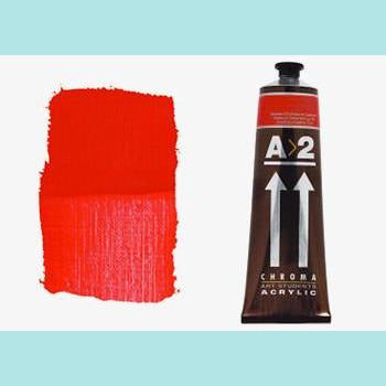 Chroma Australia - A2 Student Acrylic Paints - Cadmium Scarlet Hue
