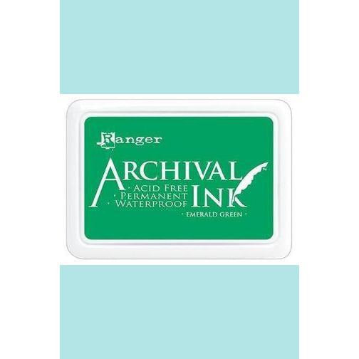 Ranger - Archival Ink Pads & Re-Inkers EMERALD GREEN
