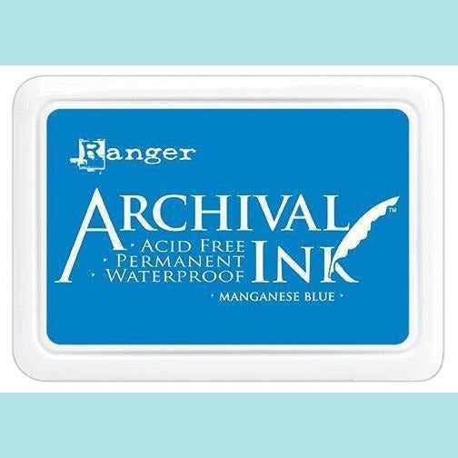 Ranger - Jumbo Archival Ink Pads MANGANESE BLUE