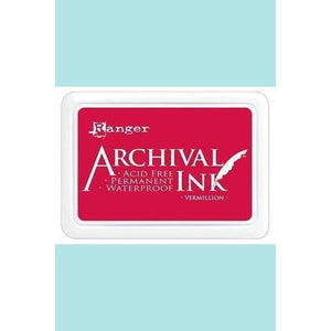 Ranger - Archival Ink Pads & Re-Inkers VERMILLION