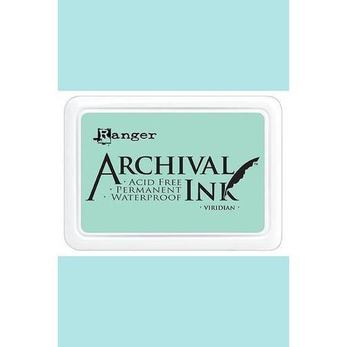 Ranger - Archival Ink Pads & Re-Inkers VIRIDIAN