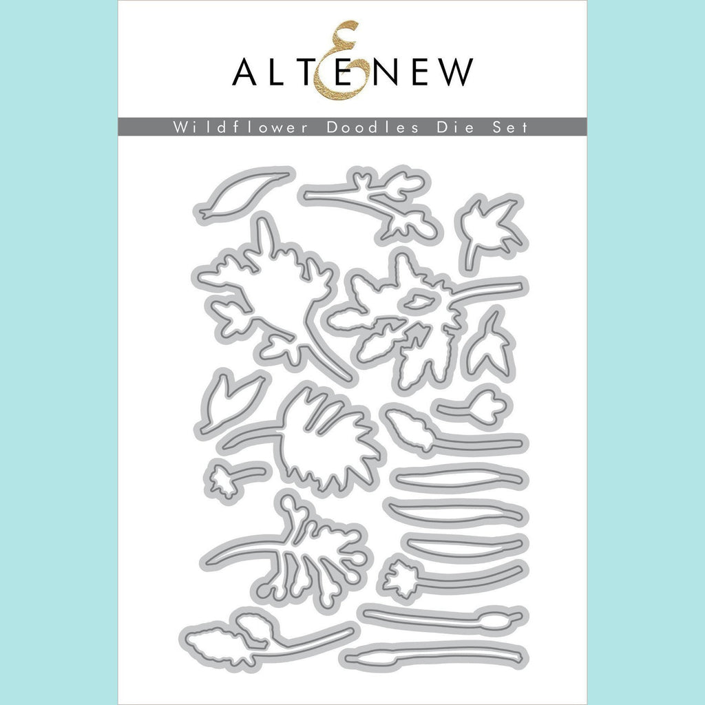 Altenew - Sweet & Fabulous - Wildflower Doodles Die Set