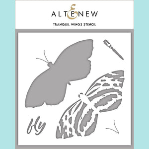 Altenew - Tranquil Wings Stencil
