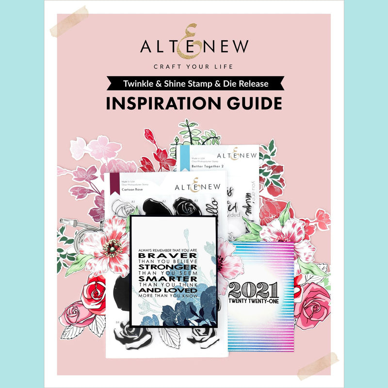Altenew Twinkle & Shine Stamp & Die Release Inspiration Guide