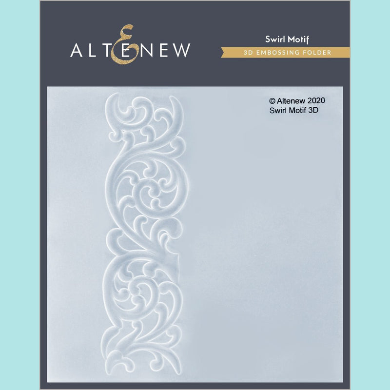 Altenew - Swirl Motif 3D Embossing Folder