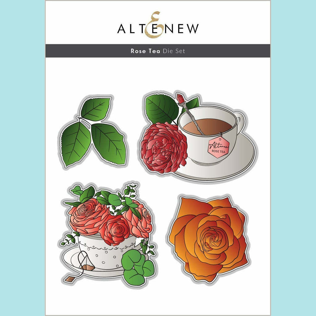 Altenew - Rose Tea Die Set