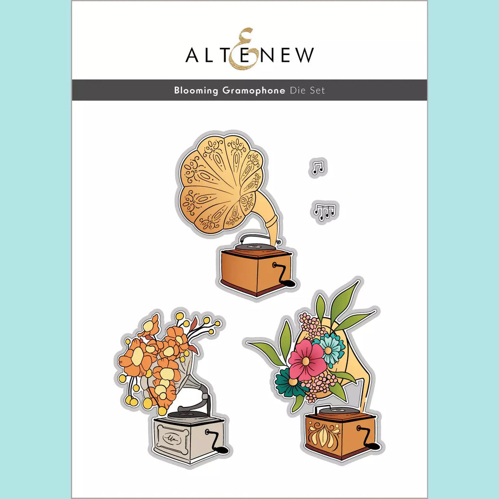 Altenew - Blooming Gramophone Die Set