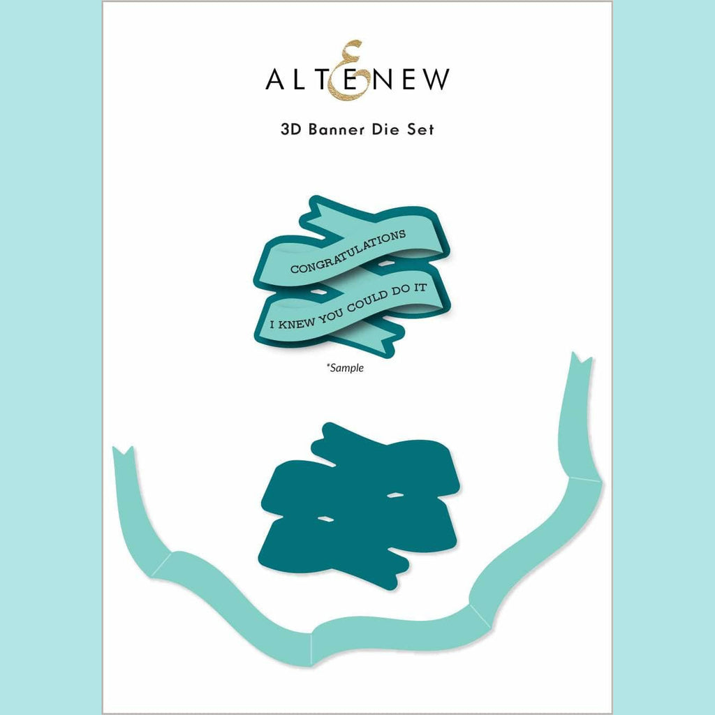Altenew - 3D Banner Die Set