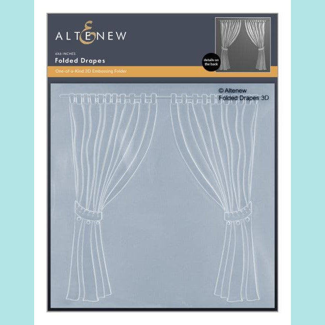 Altenew - Folded Drapes 3D Embossing Folder