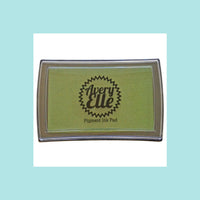 Olive Drab Avery Elle Pigment Ink-Pads and Refills