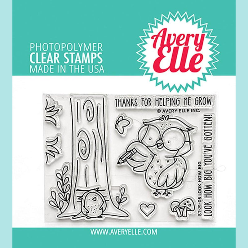 Avery Elle - Look How Big Clear Stamp and Die STAMP