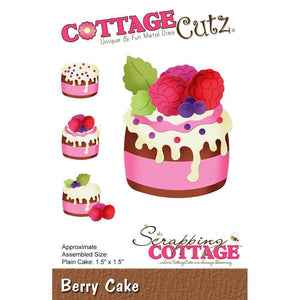 CottageCutz Die - Berry Cake