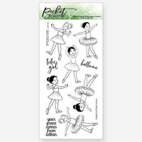 Picket Fence Studios - BFF Ballerina Friends Stamp