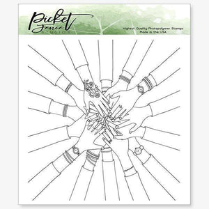 Picket Fence Studios - BFF My Tribe Stamp