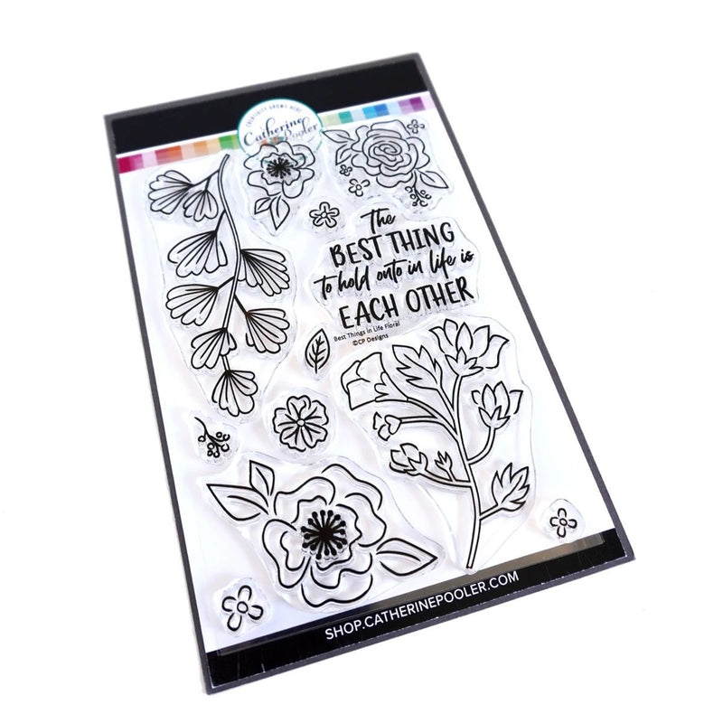 Catherine Pooler - Best Things in Life Stamp Set