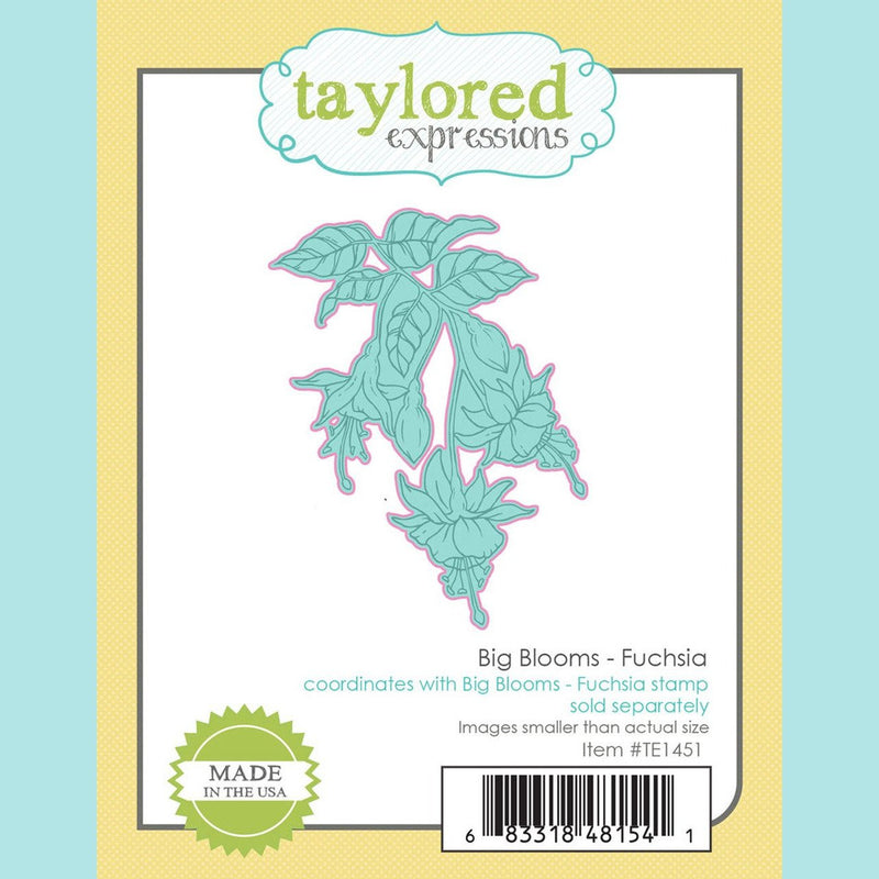 Taylored Expressions - Big Blooms - Fuchsia Die