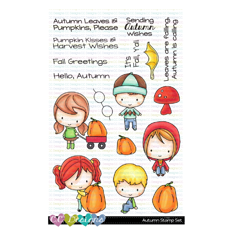 CC Designs - Autumn Clear Stamp Set