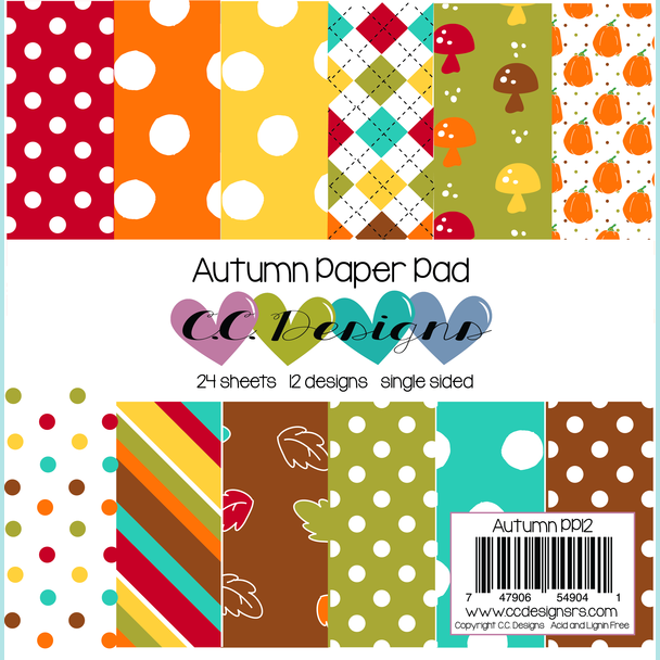 CC Designs - Autumn Paper Pad