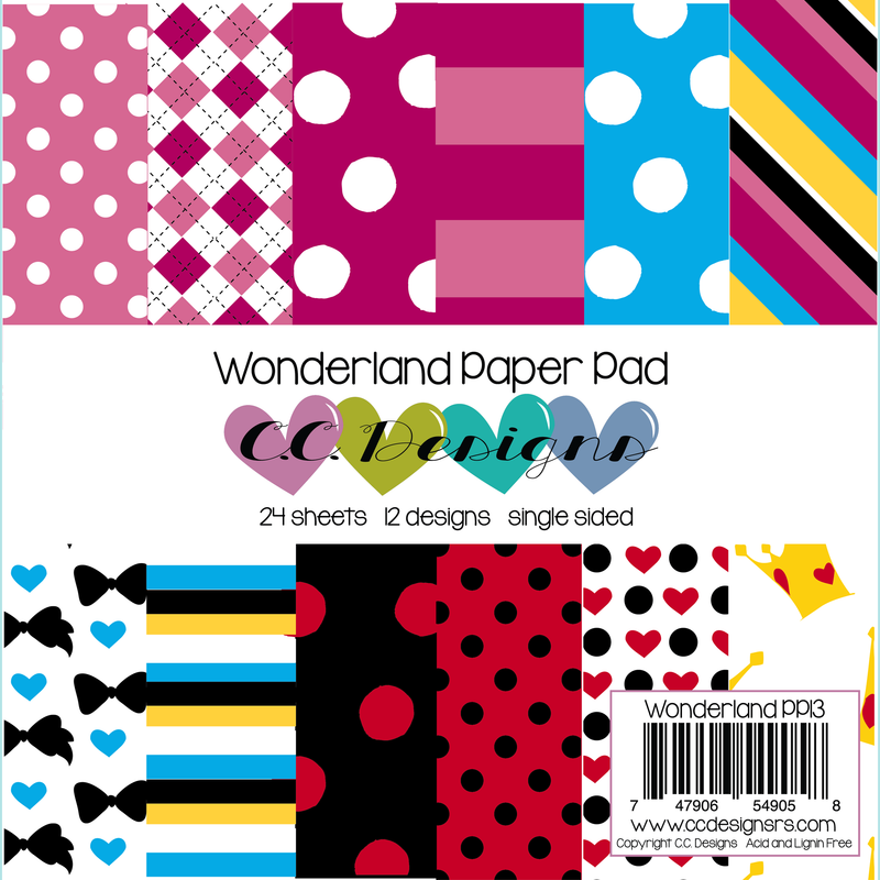 CC Designs - Wonderland Paper Pad