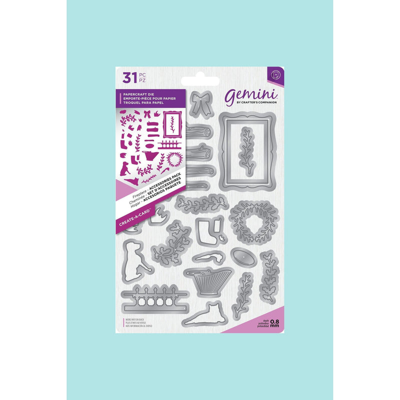 Copy of Crafters Companion Gemini Die - Create-a-Card - Fireplace Accessories Pack