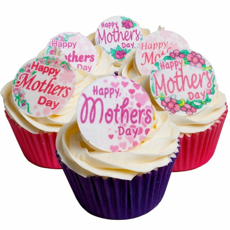 CDA Products -  Mothers Day Round Toppers (12)