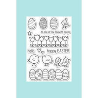 Poppystamp - Easter Chicks Stamp and Die