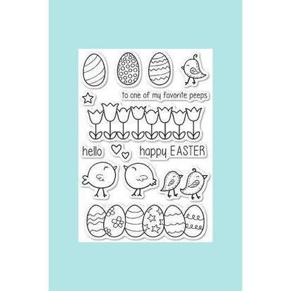 Poppystamp - Easter Chicks Stamp and Die