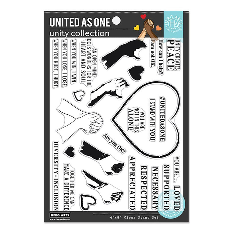 Hero Arts - United as One Clear Stamps