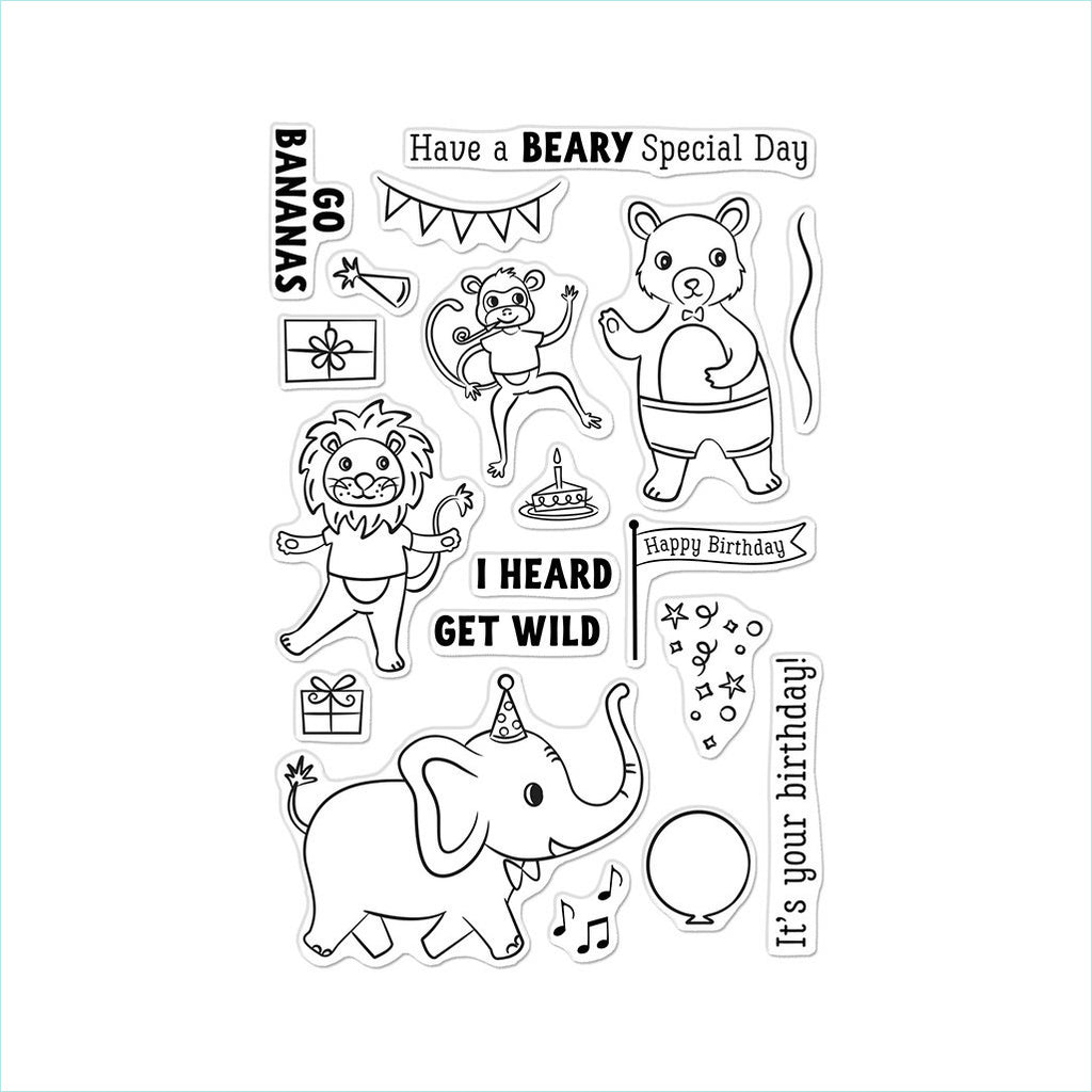 Hero Arts - Party Animals Stamps