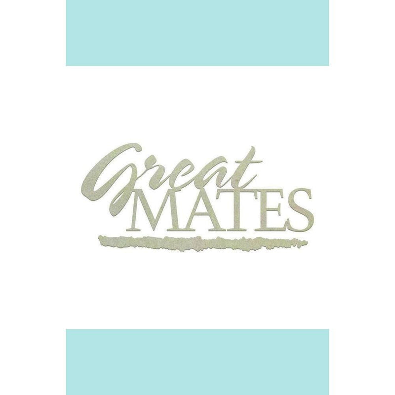 Couture Creations Chipboard - Great Mates Set (2pc)