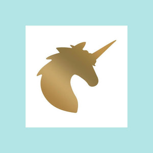 Sienna Couture Creations - Mini Hotfoil Stamp Set - Abracadabra - Unicorn  (1pc)