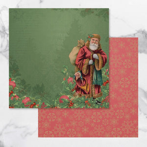 Couture Creations - Paper -12x12 - Naughty or Nice Christmas Collection - Double Sided Paper