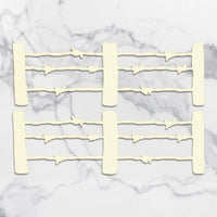 Couture Creations - Sunburnt Country - Coasterboard - Barbed Wire Fences Set  (2pc) P*