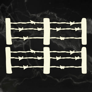 Couture Creations - Sunburnt Country - Coasterboard - Barbed Wire Fences Set  (2pc) P*