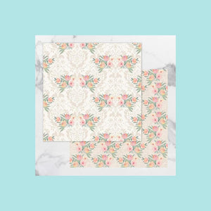 Beige Couture Creations - My Secret Love Collection - Double Sided Patterned Papers