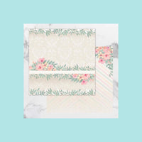 Antique White Couture Creations - My Secret Love Collection - Double Sided Patterned Papers