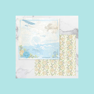 Lavender Couture Creations - New Adventures - 12 x 12 inch Double Sided Designer Paper